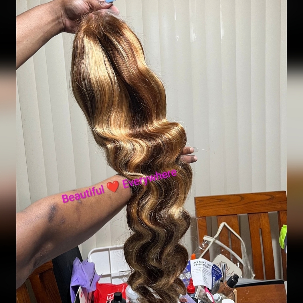 Human Hair Lace Wig - Picture 10 of 10